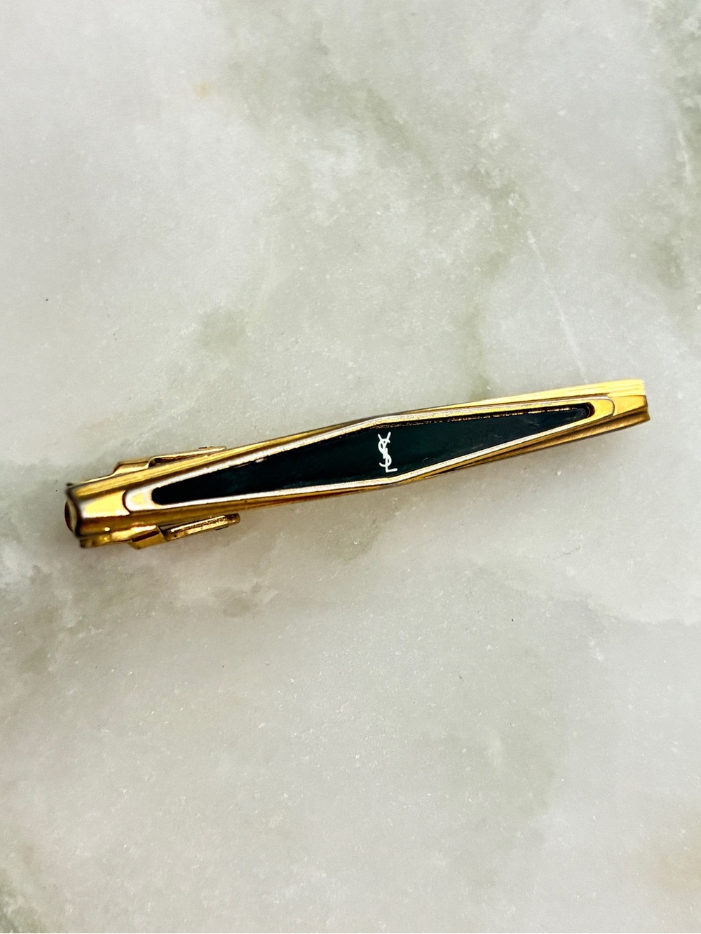 Vintage YSL Tie Clip